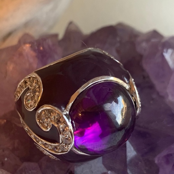 Amethyst Ring, size: 5.5 - Picture 3 of 12